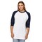 Gildan Heavy Cotton Raglan Crewneck 3/4 Sleeve T-Shirt for Casual & Sports Wear Cotton Tee